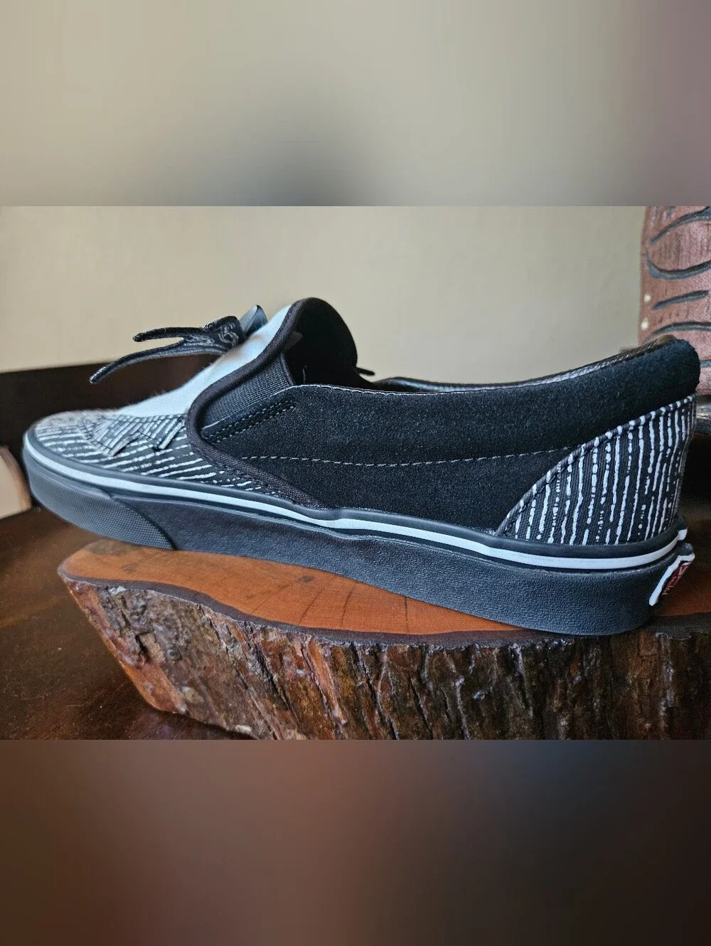 Vans The Nightmare Before Christmas Jack Skellington Slip-On —  NWOB